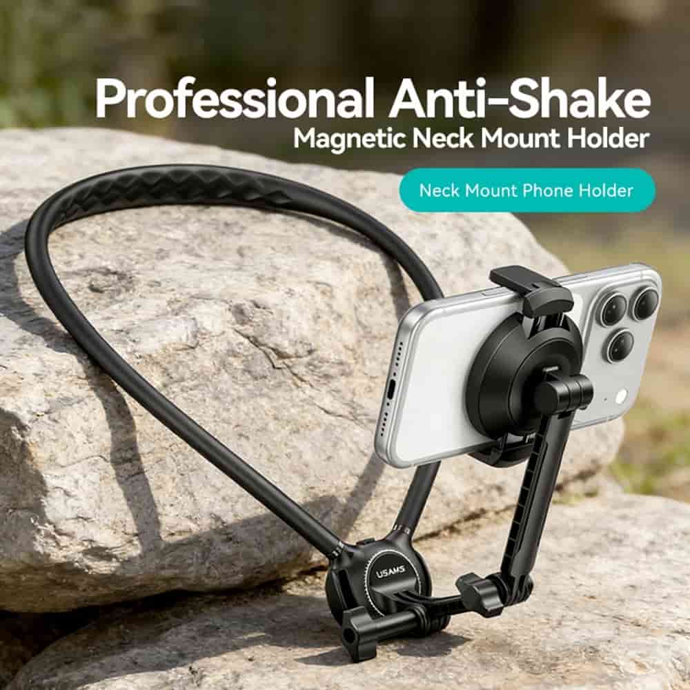 USAMS JOY02 Neck Mount Magnetic Phone Holder