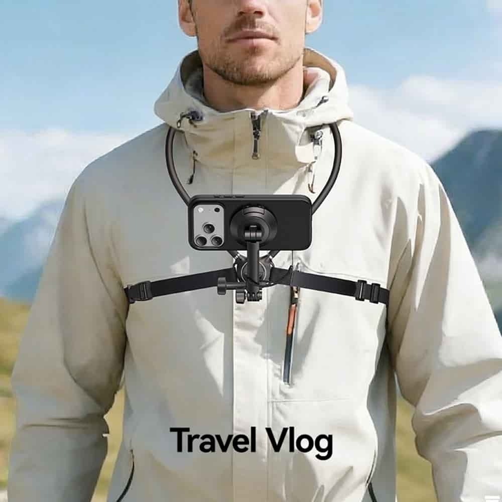 USAMS JOY02 Neck Mount Magnetic Phone Holder