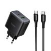HOCO C158A PD 45W Fast Charger with Type-C to C Cable