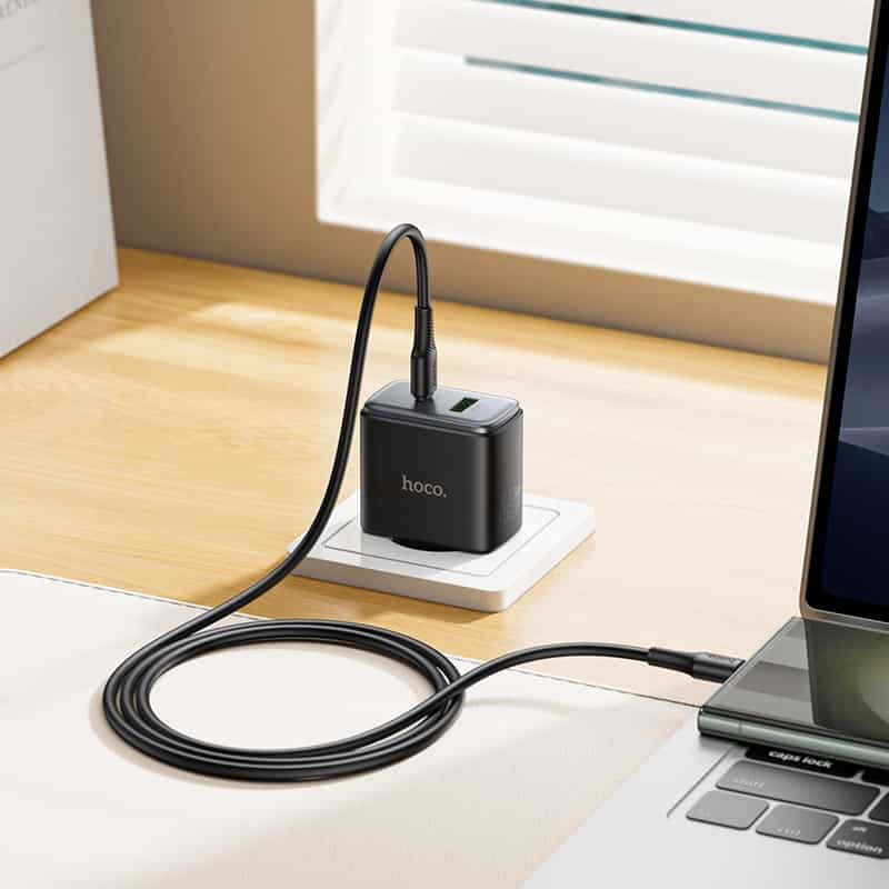 HOCO C158A PD 45W Fast Charger with Type-C to C Cable