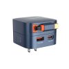 LDNIO Q9 33W GaN Fast Charger with Retractable Cable
