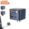 LDNIO Q9 33W GaN Fast Charger with Retractable Cable