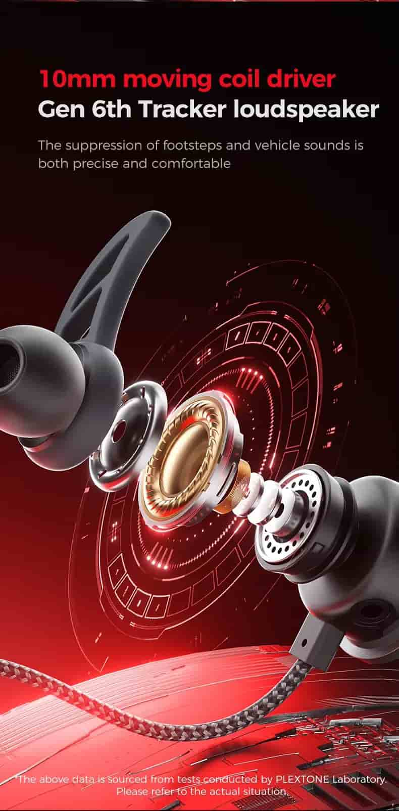 Plextone RX3 Gen2 Type C Gaming Earphone