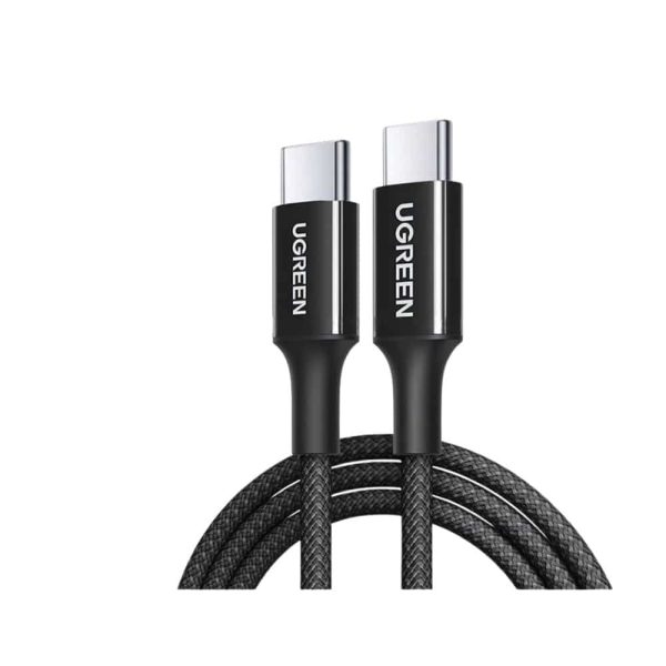 UGREEN L502 USB-C to USB-C PD 100W 5A Fast Charging Braided Cable UGREEN L502 USB-C to USB-C PD 100W 5A Fast Charging Braided Cable