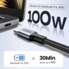 UGREEN L502 USB-C to USB-C PD 100W 5A Fast Charging Braided Cable