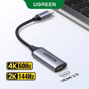UGREEN CM297 Type C to HDMI Adapter Cord 4K 60Hz Thunderbolt 3 HDMI 2.0 Converter