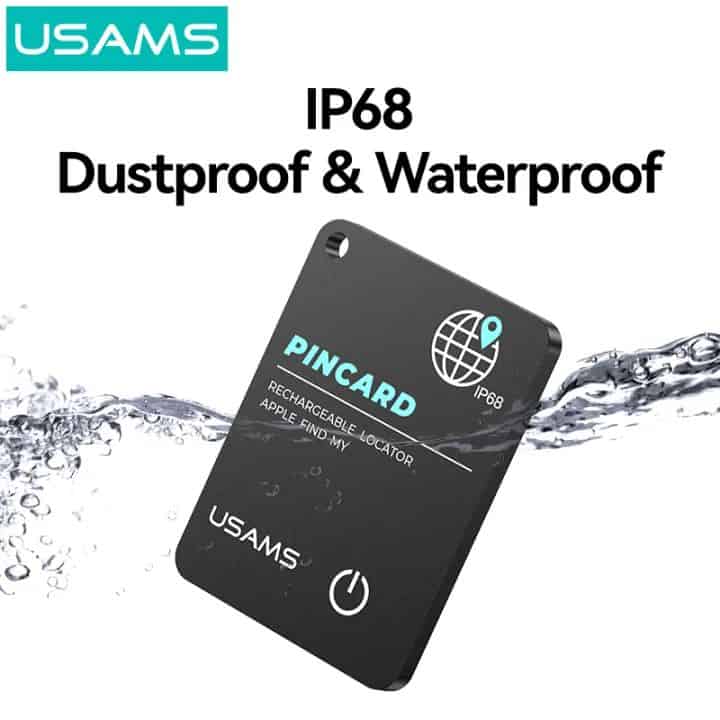 USAMS ZB353 Mini Portable PINCARD Anti-lost Location (Support Apple Find My)