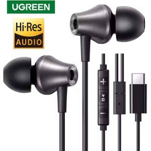 UGREEN EP105 3.5mm/USB-C Wired in Ear Headphones HiFi Stereo