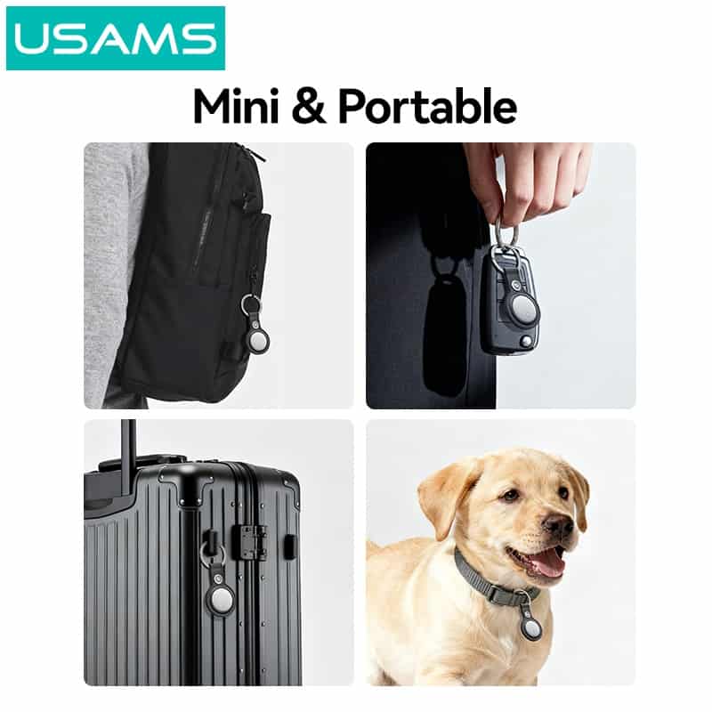 USAMS ZB357 Mini Tracker Apple Certified & Genuine Works With Apple Find My