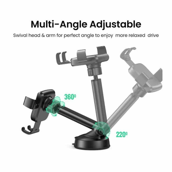 Ugreen LP200 Gravity Car Phone Holder With Suction Cup