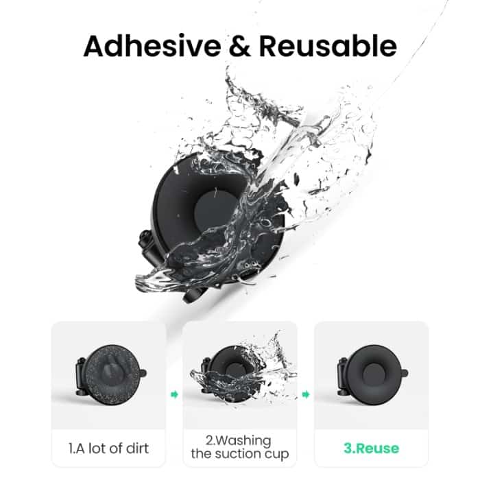 Ugreen LP200 Gravity Car Phone Holder With Suction Cup