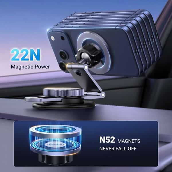 Ugreen LP865 Deshboard Magnetic Car Phone Holder