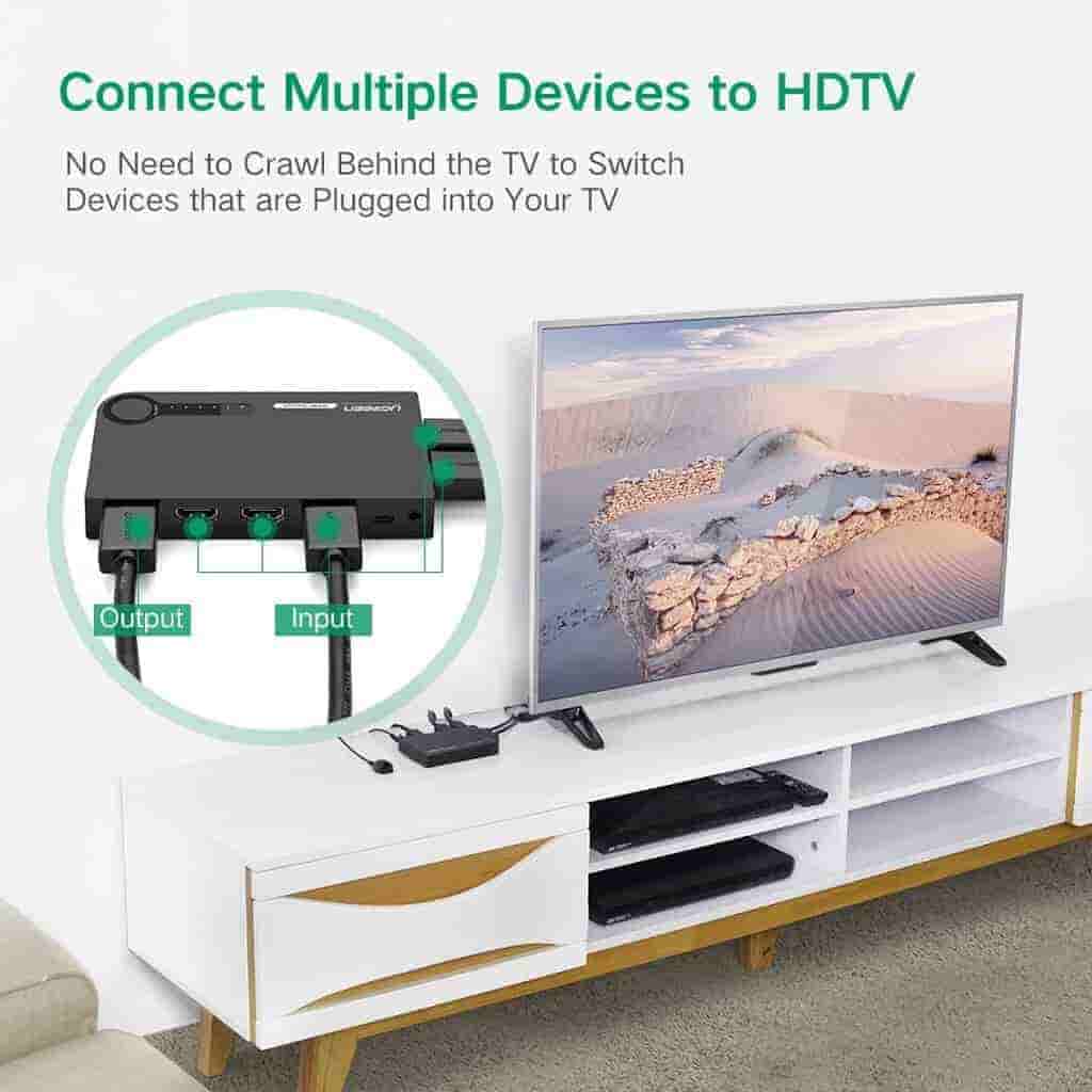 Ugreen 40205 5-in-1 HDMI Switch