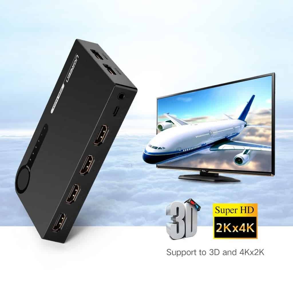 Ugreen 40205 5-in-1 HDMI Switch