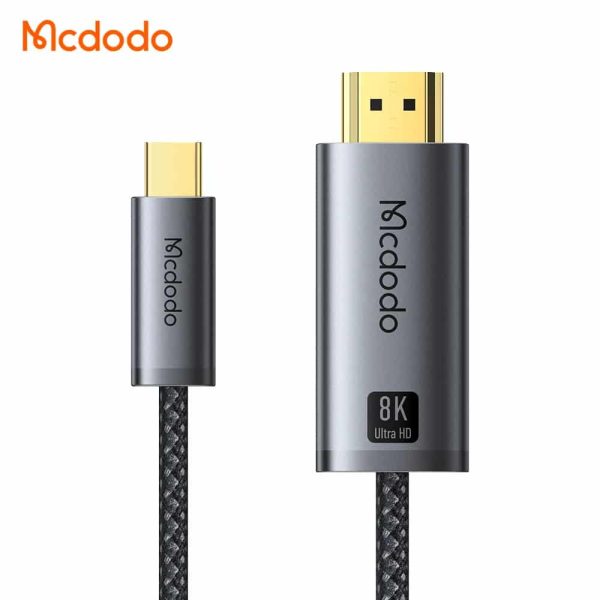 Mcdodo CA-804 Cab Flow 8K @60Hz USB-C to HDMI Cable - 2M Mcdodo CA-804 Cab Flow 8K @60Hz USB-C to HDMI Cable - 2M