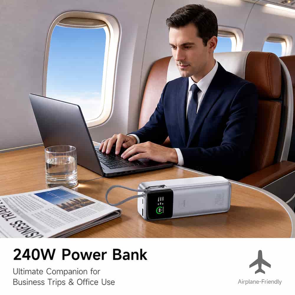 WiWU PM201 Power Mega 240W Fast Charge 27000mAh Power Bank