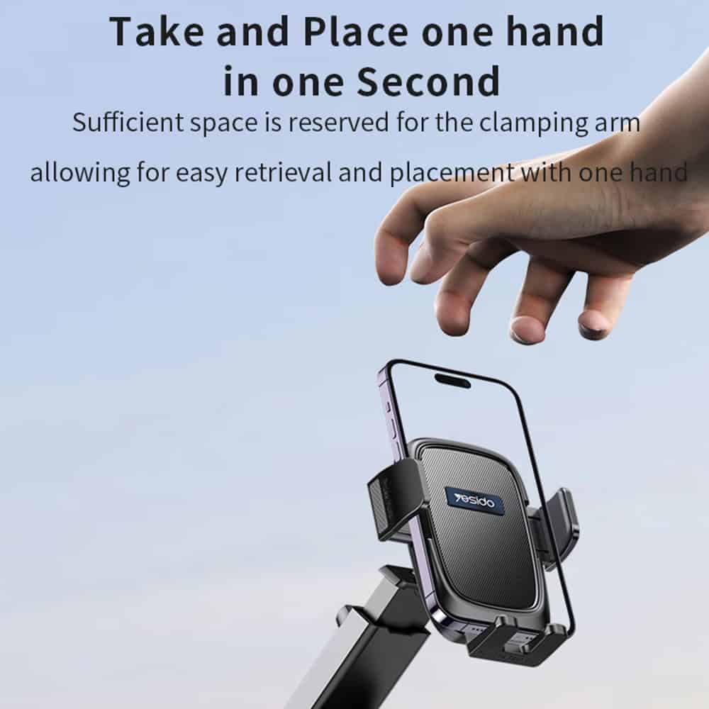 YESIDO C262 Suction Cup Phone Car Holder