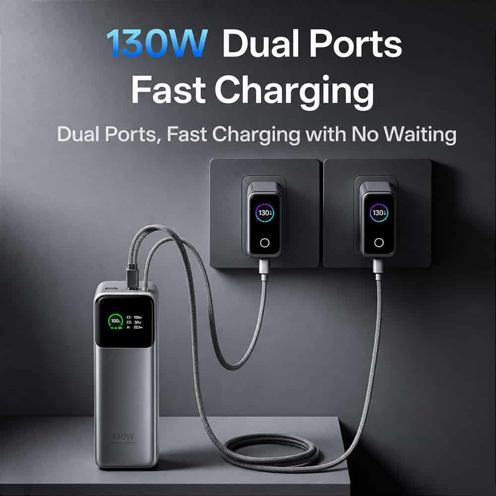 WiWU PM301 Power Mega 130W Fast Charge 20000mAh Power Bank