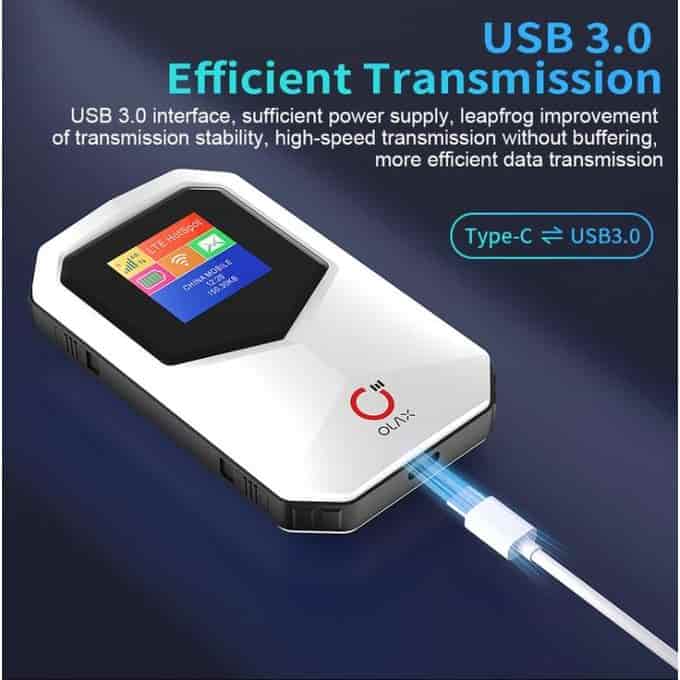 OLAX MT85 3000mAh Portable WiFi Router with Sim Card Slot 4G LTE Pocket Mobile Wifi Router CA4 150Mbps