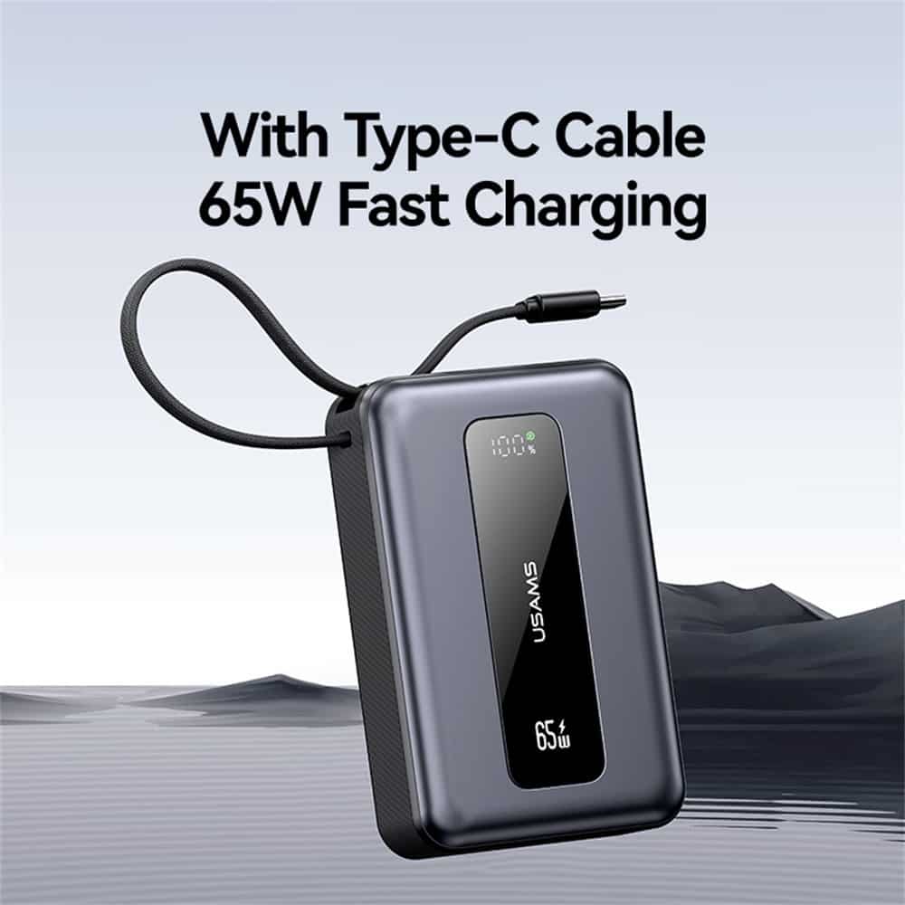 USAMS CD243 20000mah 65W PD Power Bank