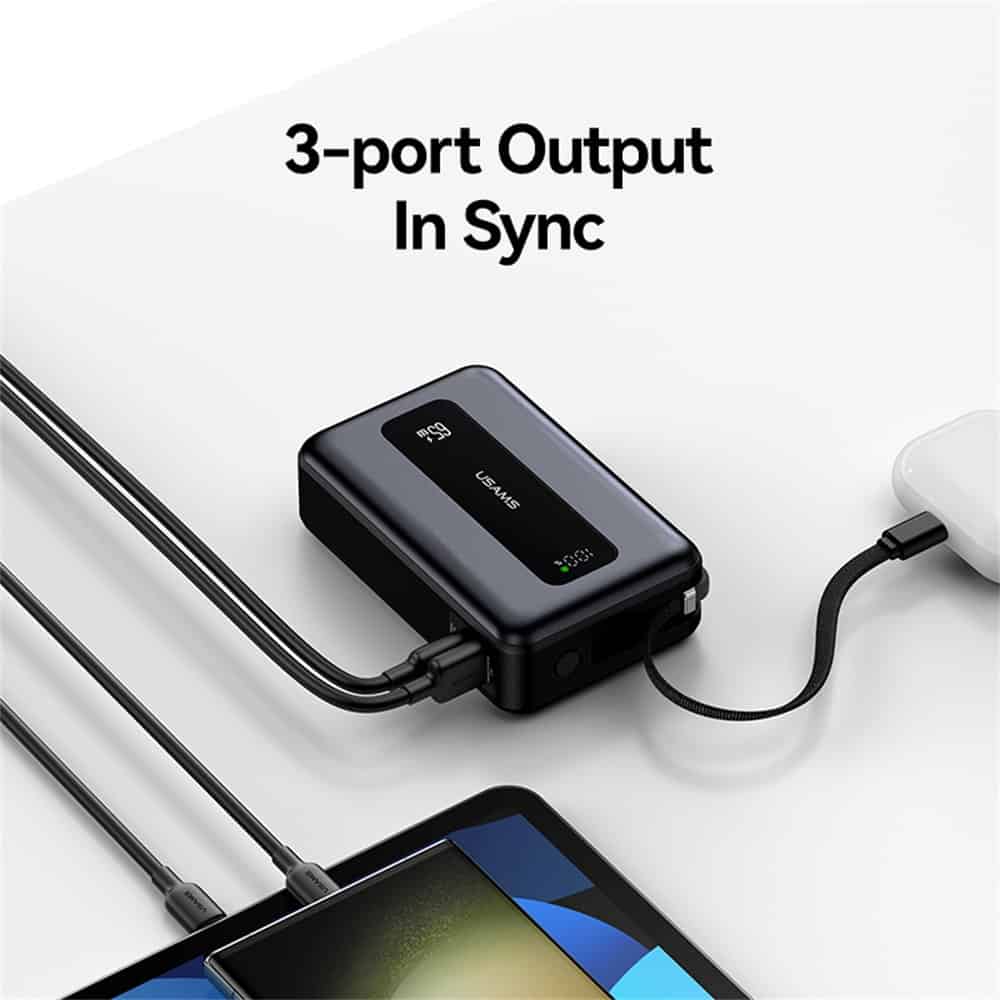 USAMS CD243 20000mah 65W PD Power Bank