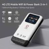 OLAX Gomate M200 2 in 1 Power Bank and 4G LTE WiFi 6 Router - 10500mAh Battery