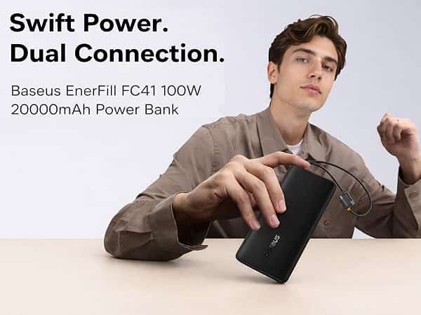 Baseus EnerFill FC41 100W Digital Display 20000mAh Power Bank