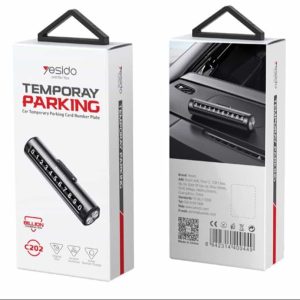 YESIDO C202 Car Temporary Parking Card Number Plate