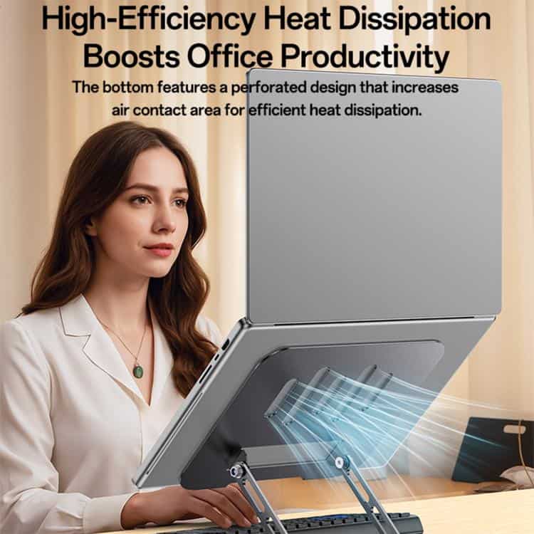YESIDO LP08 Powerful 360° Rotating Foldable Laptop Stand