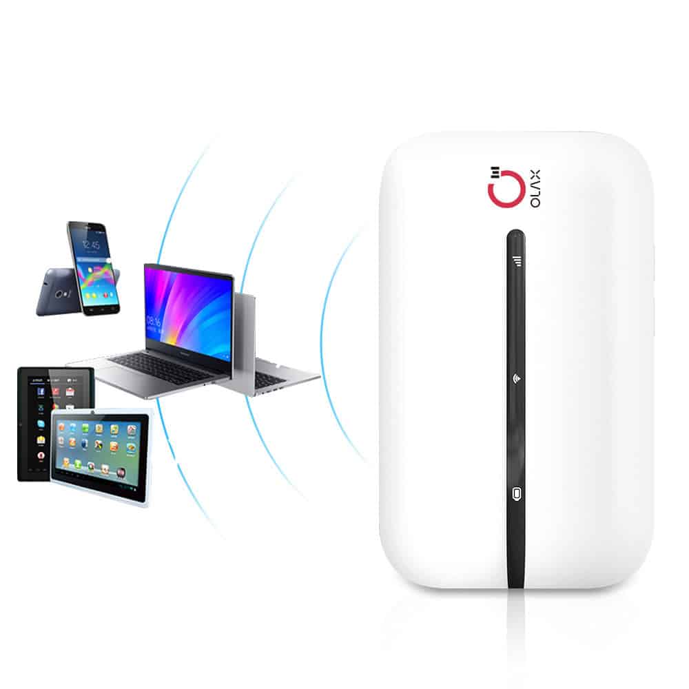 OLAX MT10 Mobile Wireless Wifi Pocket Router With Sim Card - 3000mAh Battery