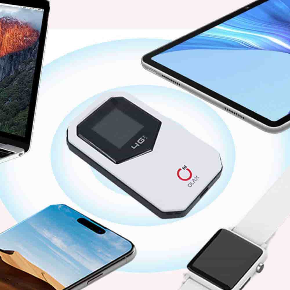 OLAX MT85 3000mAh Portable WiFi Router with Sim Card Slot 4G LTE Pocket Mobile Wifi Router CA4 150Mbps