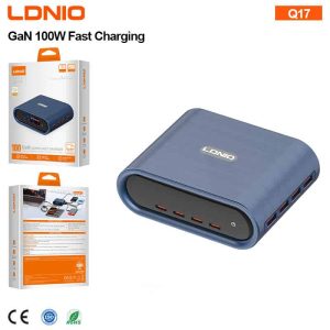 LDNIO Q17 Multi Port GaN 100W Desktop Charger