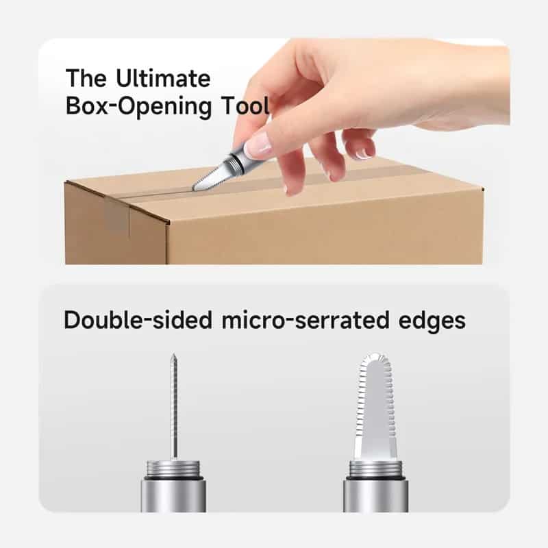 Hagibis CP03 Portable Box Cutter & SIM Eject Tool
