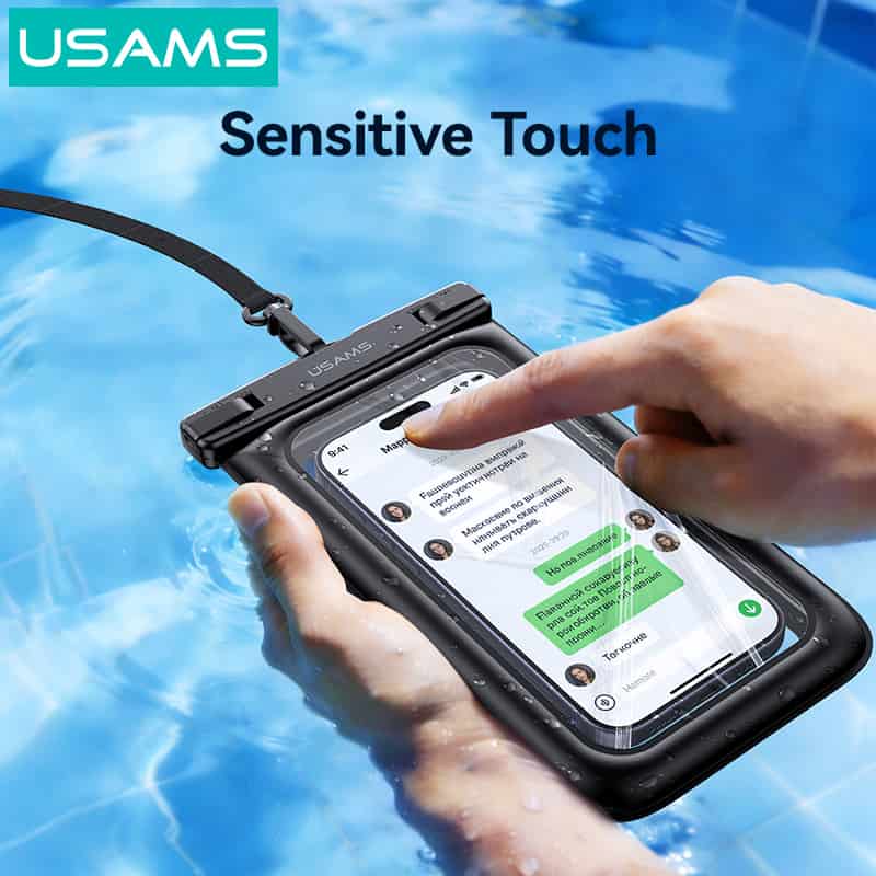 USAMS YD017 7.2-inch Phone Air-cushioned Waterproof Bag
