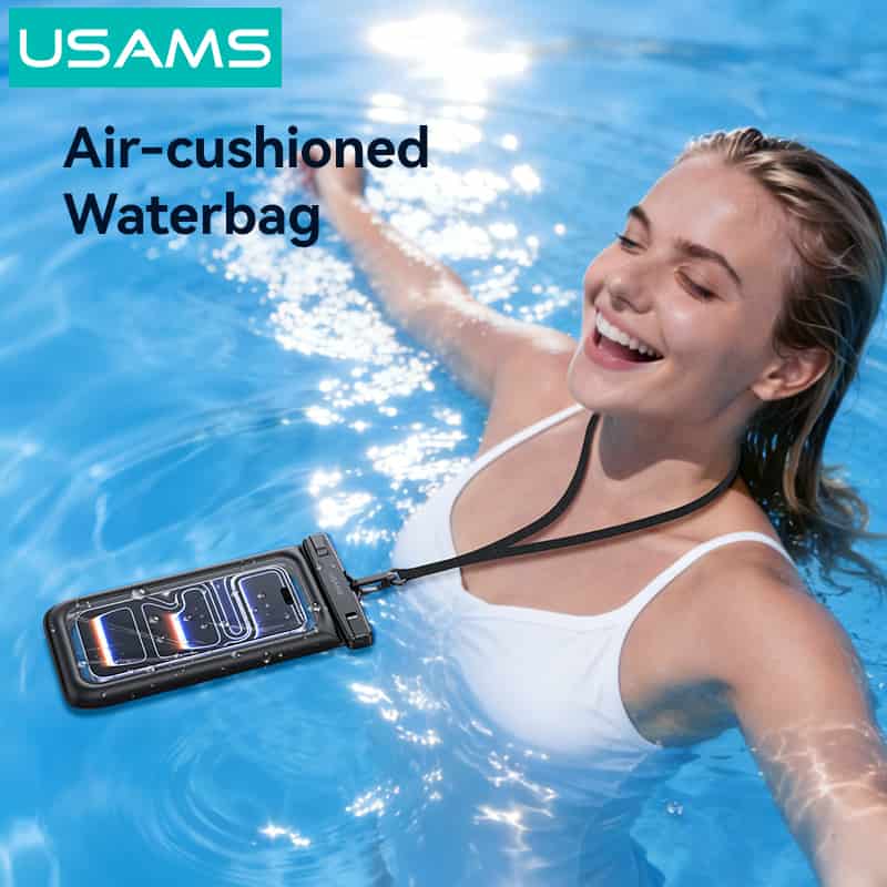 USAMS YD017 7.2-inch Phone Air-cushioned Waterproof Bag