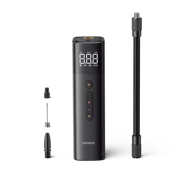UGREEN Car Air Pump Portable Air Compressor for Car Motorcycles Bicycle Electric Tire Inflator with LCD Digital Display UGREEN Car Air Pump Portable Air Compressor for Car Motorcycles Bicycle Electric Tire Inflator with LCD Digital Display