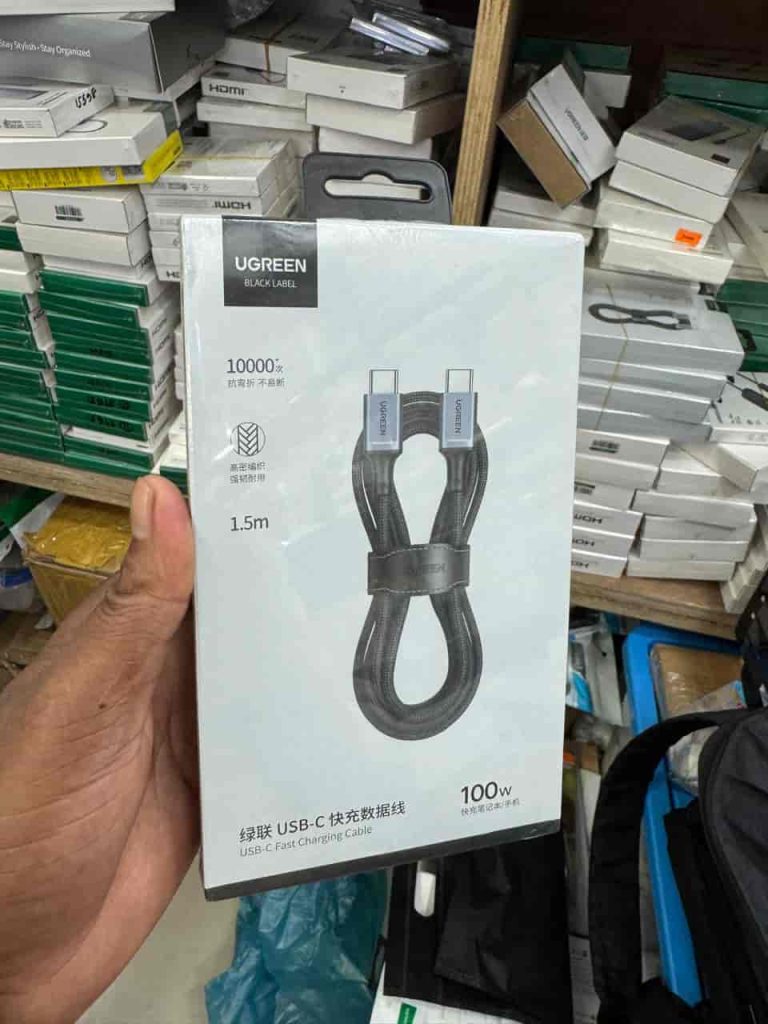 Ugreen US502 100W USB-C Fast Charging Cable - 1.5M