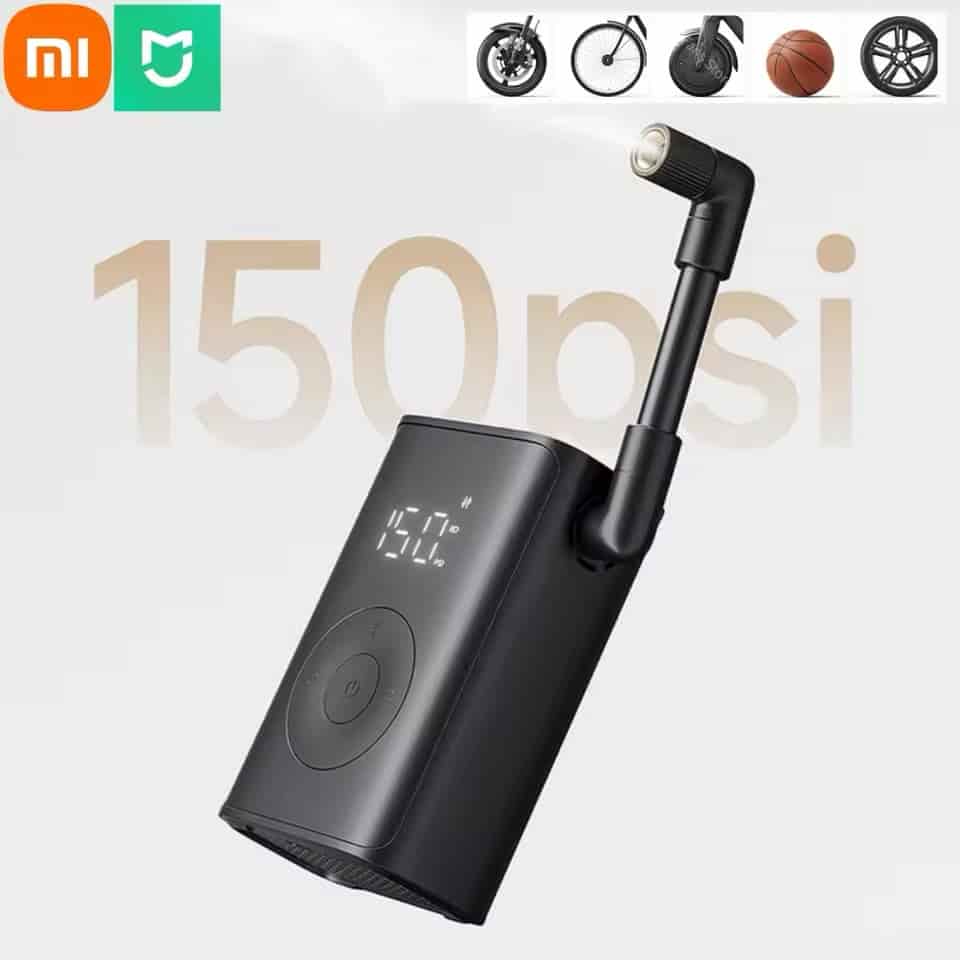 Xiaomi Mijia Portable Air Pump 2000mAh 150psi Electric Air Compressor