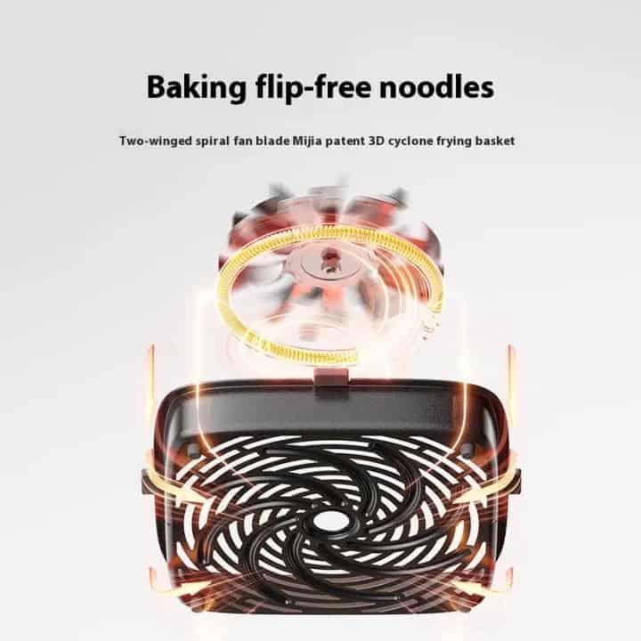 Xiaomi Mijia S1 Smart Household Air Fryer 6L Large Capacity