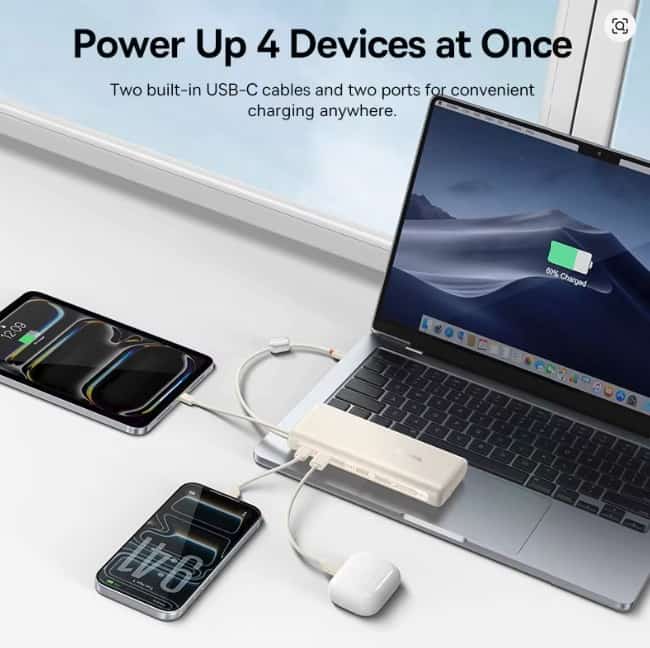 Baseus EnerFill FC41 100W Digital Display 20000mAh Power Bank