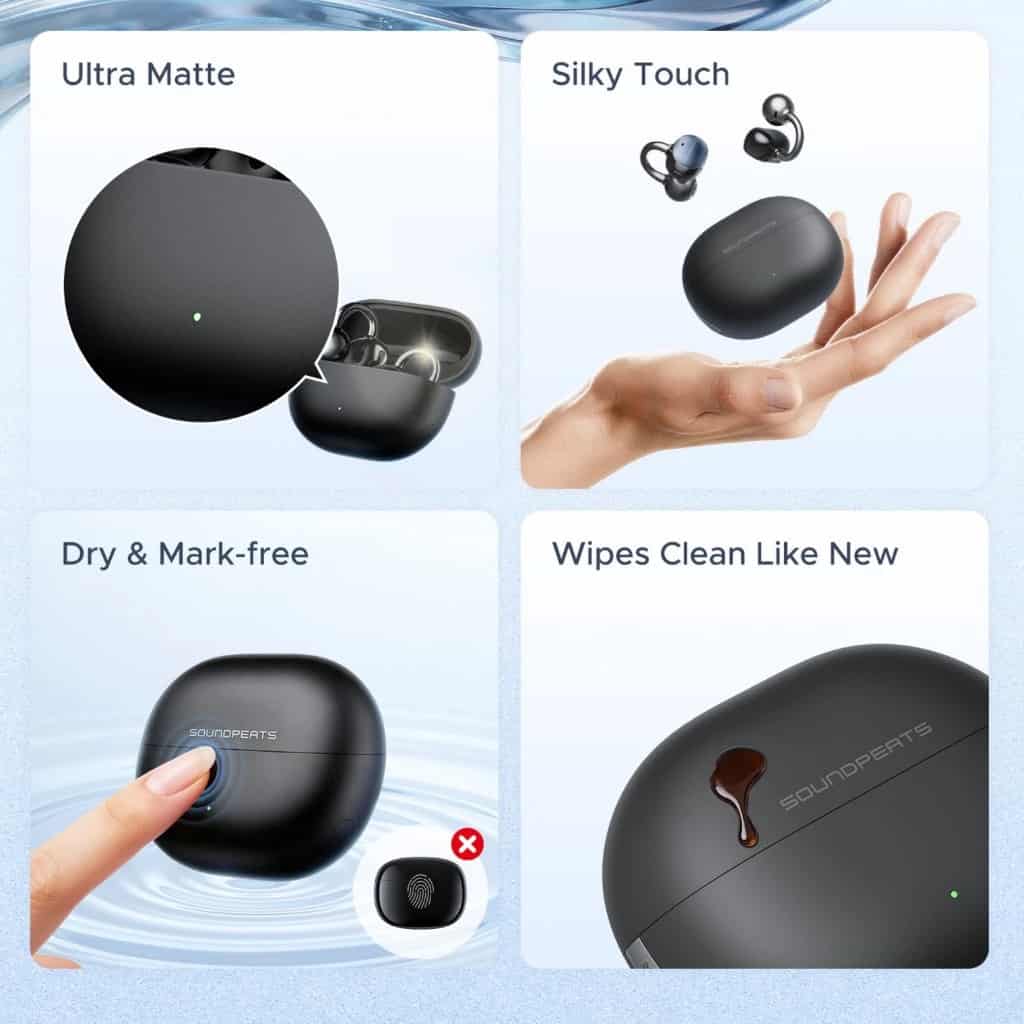 Soundpeats Pop Clip 2 Open-Ear Clip-On Wireless Earbuds