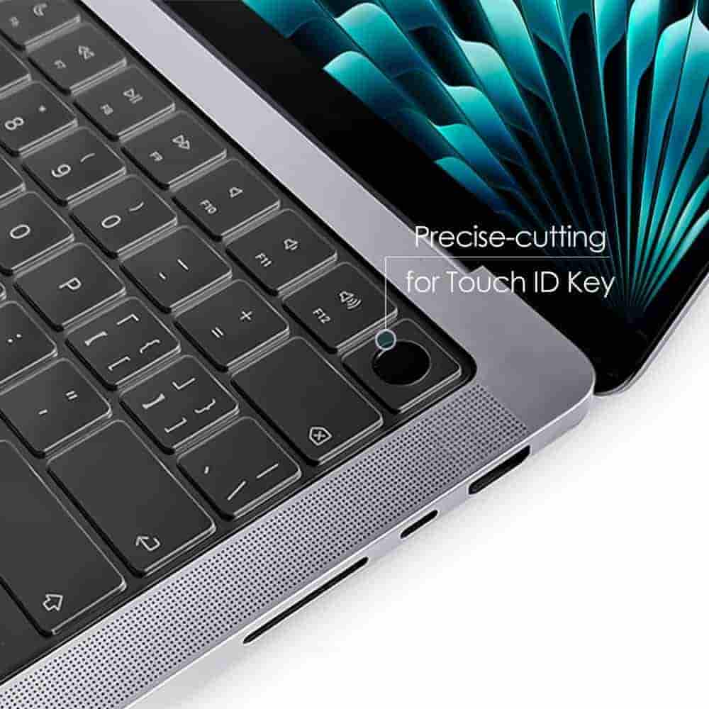 WIWU Laptop Keyboard Protector For Macbook M2, M3, M4, M5, Neo 13" Air 13.6" Air 15.3" Pro 14.2" Pro 16.2 inches