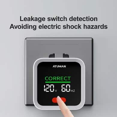 Xiaomi ATuMan ST2 Smart Socket Tester with LCD Display