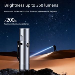 Xiaomi Jimihome Mini Multi-functional Flashlight Equipped with Four Lighting Modes & Window Breaker