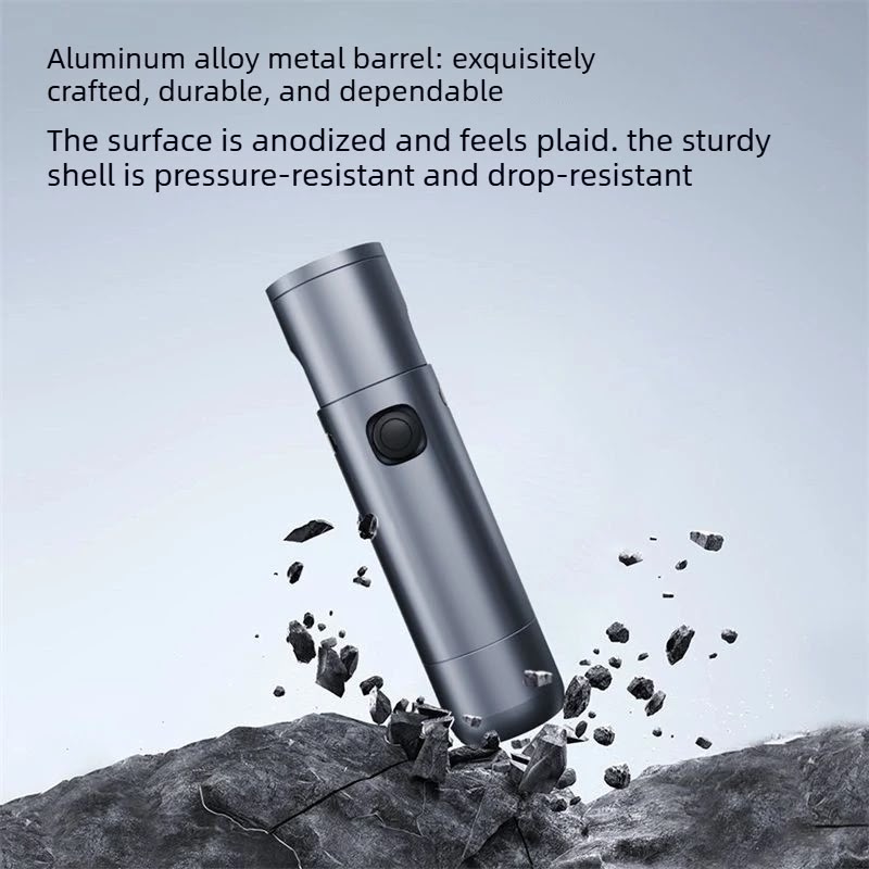 Xiaomi Jimihome Mini Multi-functional Flashlight Equipped with Four Lighting Modes & Window Breaker