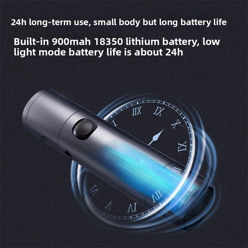 Xiaomi Jimihome Mini Multi-functional Flashlight Equipped with Four Lighting Modes & Window Breaker