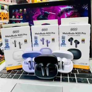 QCY Melobuds N20 Pro 50dB Hybrid ANC + Hi-Res Audio & LDAC TWS Earbuds
