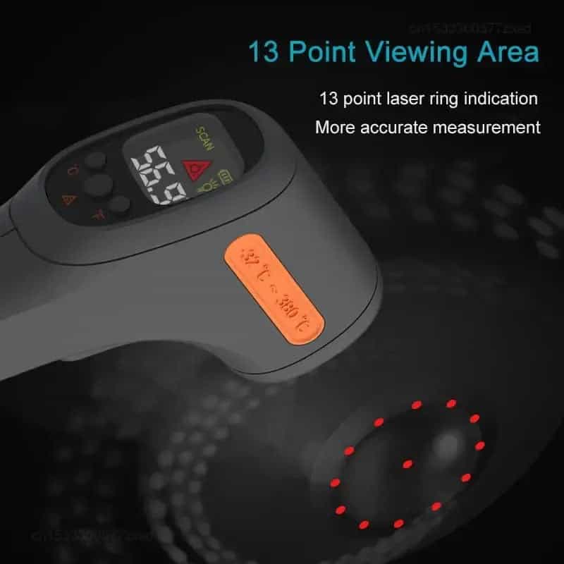 Xiaomi JIMIHOME Digital Infrared Thermometer Non-contact for Kitchen Cooking High Precision Hand Laser Temperature Measuring Gun