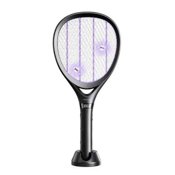 Remax MC10 Electric Mosquito Swatter Racket with Digital Display Remax MC10 Electric Mosquito Swatter Racket with Digital Display
