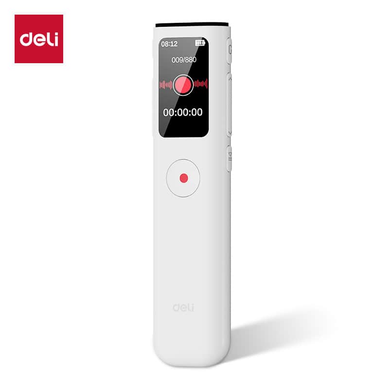 Deli MP305 Powerful Digital Voice Recorder - 8GB